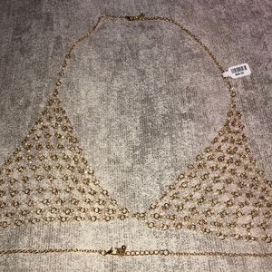 Urban Outfitters jeweled bra